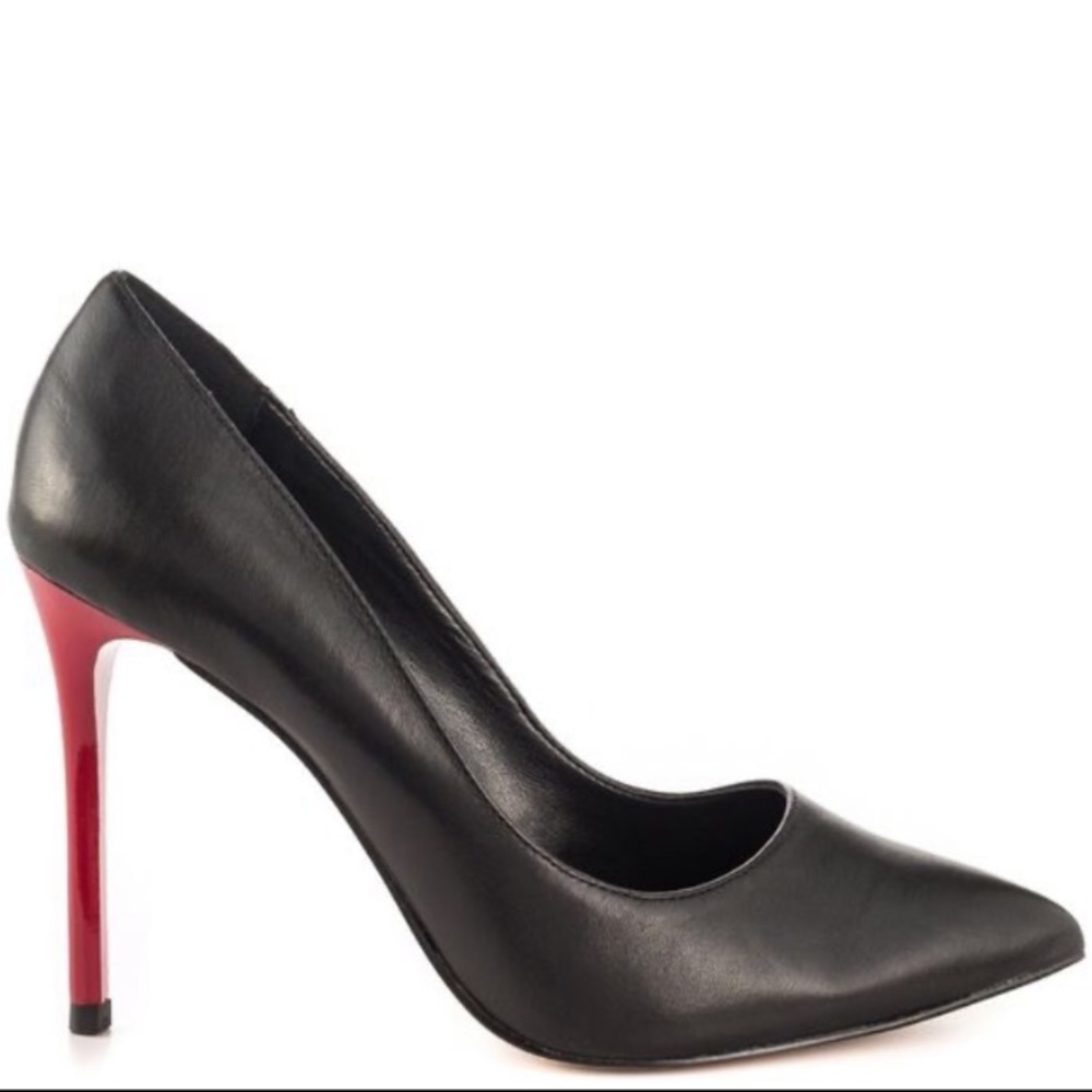 ALDO Black Pumps & Red Patent Heels